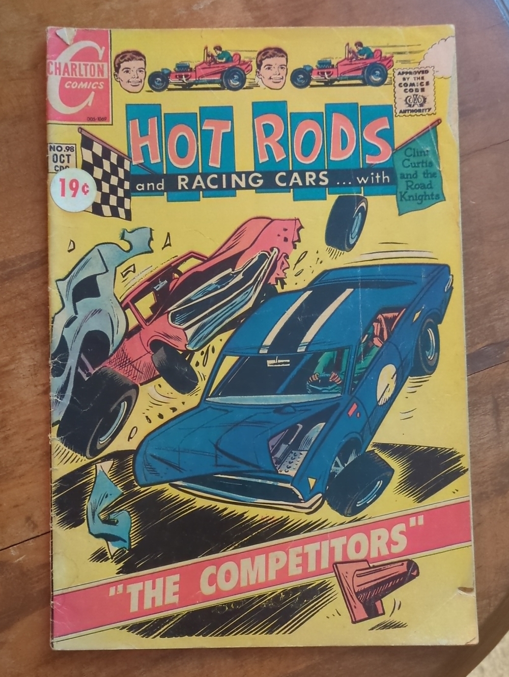 Hot Rods and Racing Cars With Clint Curtis And The Road Knights Comic